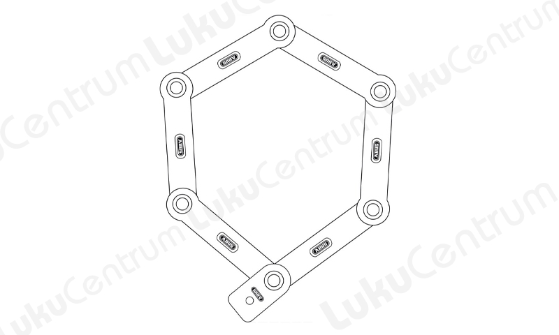 Abus bordo combo 6100 st on sale